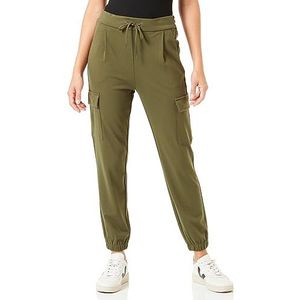 Bestseller A/S Dames VMEVA MR Cargo Elastic Detail Pant NOOS broek, Rifle Green, M/32, Rifle Green, (M) W x 32L