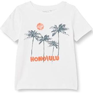 NAME IT Baby Boys NMMFRANKIE SS TOP Box T-shirt, Bright White, 86, wit (bright white), 86 cm