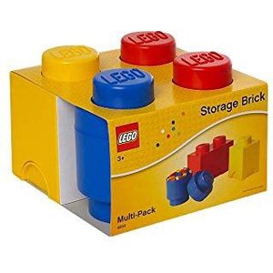 Lego Opbergbox, Polypropyleen, Multi Kleur, 25 mm X 25 mm X 18 mm