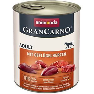 ANIMONDA PETFOOD Animanda Hondenvoer, natvoer, 800 g, Gracrno Heart voor pluimveehouderij/6