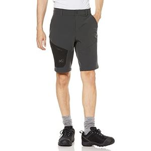 Millet - Wanaka Stretch Short II M - herenshorts - ademend - wandelen, trekking, lifestyle - grijs/zwart