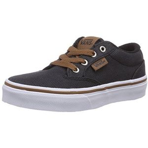 Vans Unisex_Child Y Winston Lage Sneakers, Zwart Twill Zwart D, 33 EU