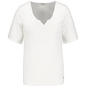 Garcia Dames T-shirt met korte mouwen, gebroken wit, XS, off-white, XS