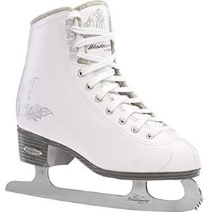 Rollerblade Bladerunner Ice Aurora Kunstschaatsen voor dames en volwassenen, wit en zilver, schaatsen