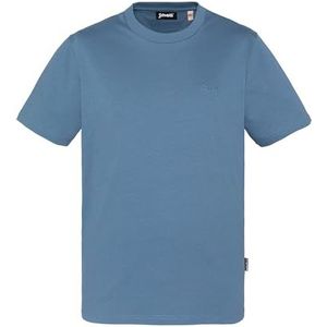 Schott NYC Tsstuarts T-shirt voor heren, Blauw, L