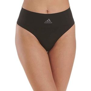 Adidas Thong string tangabroekje voor dames, zwart, XL