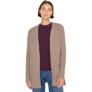 Cecil - Cardigan - Toffee Cream Melange - Open en Lange Mouwen