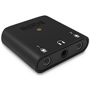 RØDE AI-Micro Ultra-compacte Dual-channel Audio Interface Voor Computers, Smartphones en Tablets