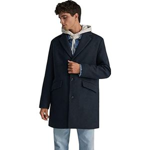 Springfield Abrio Relaxed Fit jas, Navy, regular voor heren, marineblauw, M