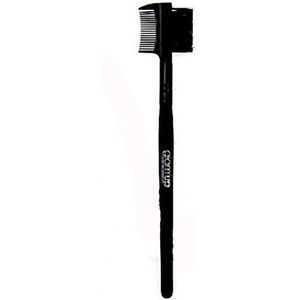 Glam'Up Paris Dubbelzijdige wenkbrauwkwast, wenkbrauwborstel + wimperkam, 2-in-1 scheiding voor wimpers en wenkbrauwen, perfecte wenkbrauwen