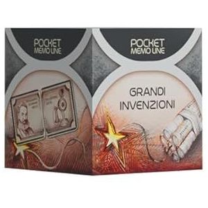 Cranio Creations - Pocket Memo-lijn - Grote uitvindingen, een nieuwe manier om te spelen en te leren met geheugen, Italiaanse editie