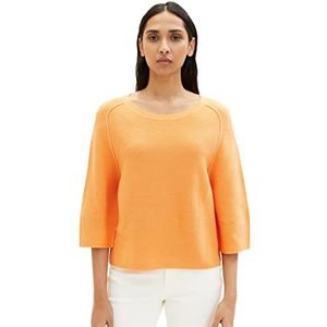 TOM TAILOR Dames trui 1035302, 29751 - Bright Mango Orange, L