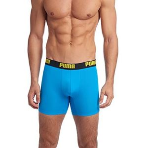 PUMA Retro shorts voor heren, verpakking van 3 stuks, Lichtblauw., L
