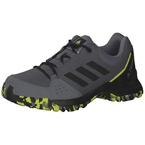 adidas Terrex Hyperhiker Low Hiking uniseks-kind wandelschoenen, Grey Vier Core Black Grey Three, 31 EU