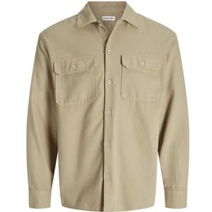 JACK & JONES Jjcarter Check Overhemd Ls, Crockery., S