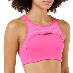 Champion Shock Absorber New Active Crop Top sportbeha voor dames, Roze, S