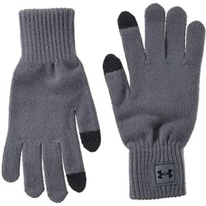 Under Armour UA Halftime handschoenen voor heren, superzachte ribgebreide thermische handschoenen, zweetafvoerende sporthandschoenen met touchscreen-technologie