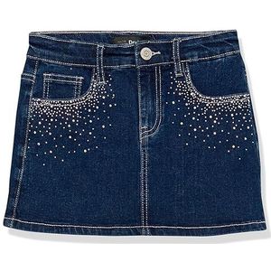 Desigual Fald_Gaynor Girl Denim Rok Mini voor meisjes, blauw, 14 Jaren