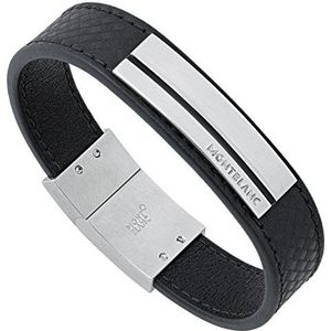 Montblanc IDextreme Leather, armband, Black St., 60 11303360, Standaard, Niet-Edelmetaal, Geen edelsteen