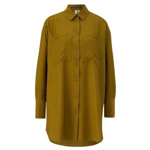 Blouse - Klassieke Blouse - Effen - Viscose - Lange Mouw