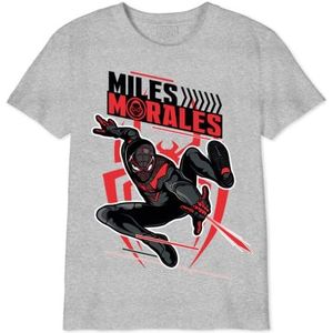 Marvel T-shirt voor jongens, Grijs Melange, 6 Jaren