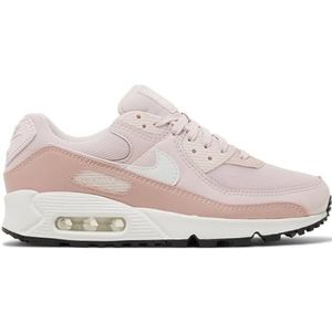 Nike Wmns Air Max 90, damessneakers, Barely Rose Summit Wit Roze Oxfor, 35.5 EU