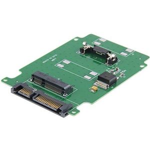 KALEA-INFORMATIQUE 50 mm mSATA-naar-SATA-adapter voor lezen of schrijven naar een SSD vanaf een SATA-poort