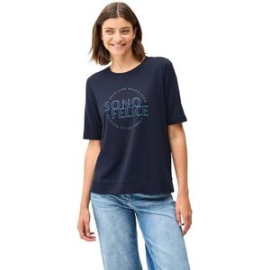 Cecil - T-shirt - Urban Navy Blue - Artwork