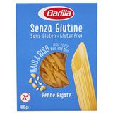 Barilla Pasta Penne Rigate glutenvrij van rijst en maïs, per stuk verpakt (1 x 400 g)