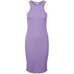Noisy may Dames Nmmaya S/L Halter Neck Dress Jurk (4 stuks), Paisley Purple, XL