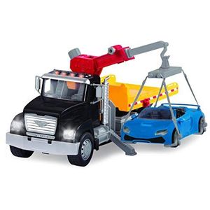 Driven by Battat WH1225C1Z Speelgoedauto serie standaard, aanhangers, lichten en geluiden, vrachtwagens en werkvoertuigen voor kinderen vanaf 3 jaar
