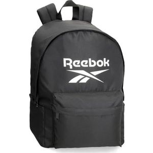 Reebok Ashland Rugzak, 31,5 x 45 x 15 cm, polyester, 21,26 l, zwart, Zwart, Eén maat, Rugzak