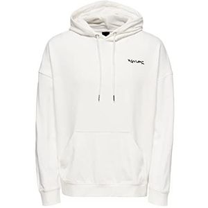 ONLY & SONS Men's ONSKIRK RLX Sweat Hoodie Pullover met capuchon, Star White, XL
