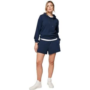 Mexx Dames Sweat Casual Shorts, marineblauw, XL