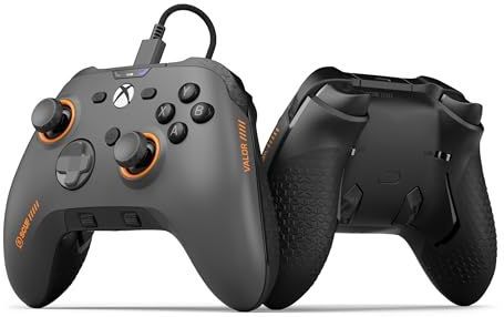 SCUF - VALOR PRO - Bedrade Xbox-Controller - Staalgrijs - Aanpasbare Peddels