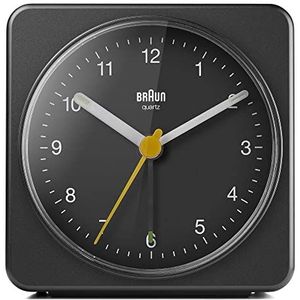 Braun BC03B - Wekker - Analoog - Zwart