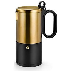 BRA Kaffe Koffiezetapparaat - RVS, 4 kopjes, geschikt voor alle warmtebronnen en inductie
