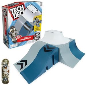 Tech Deck X-Connect Park Creator - Speedway Hop - aanpasbare en bouwbare ramp met uniek fingerboard