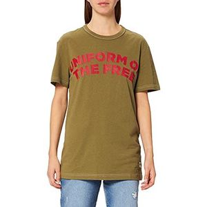 G-STAR RAW Heren Graphic 25 T-shirt, groen (sage 724), XS