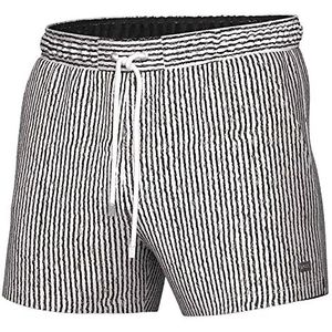 BOSS Heren Velvetfish Swim_Short, Black1, S, zwart 1, S