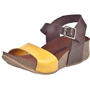 Dr. Brinkmann 710675 Damesslippers, geel, 38 EU