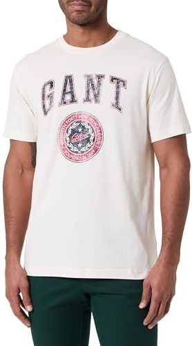 Graphic SS T-shirt, wit, S