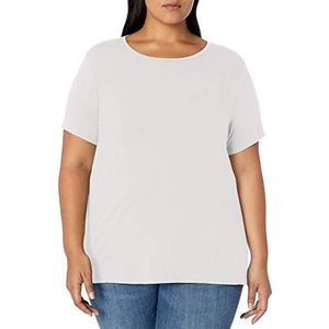 Amazon Essentials Plus Size T-shirt met korte mouwen Crewneck Wit, 2X