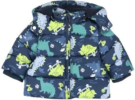 Chicco Winterjas  marine / smaragd / lichtgroen / wit