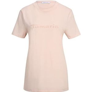 Tamaris Dames Aalen T-shirt, cloud pink, XL