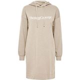 TheJoggConcept - JCSAFINE - Jurk - Doeskin - Sweatshirtjurk met Capuchon
