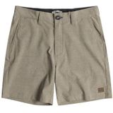 Korte Broeken - Kaki - 64% Polyester, 22% Katoen, 8% Elasthan, 6% Nylon