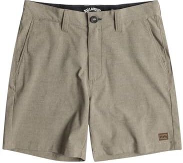 Korte Broeken - Kaki - 64% Polyester, 22% Katoen, 8% Elasthan, 6% Nylon