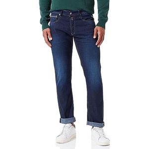 Replay Grover X-lite Plus jeans voor heren, 007, donkerblauw, 31W / 32L