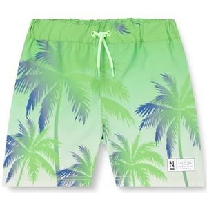 NAME IT Jongens Nkmzoccas zwemshorts, green gecko, 128